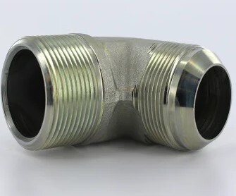 P.20 CTX.S MALE ADAPTER #20 MALE JIC X 1-1/4 MALE NPT 90DEG ELBOW